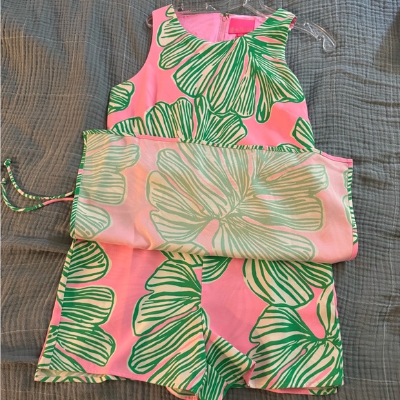 Lilly Pulitzer Donna Romper size 8 - Picture 5 of 9